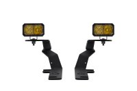 Stage Series 2 Inch LED Ditch Light Kit for 2015-2020 Ford F-150, Pro Yellow Combo