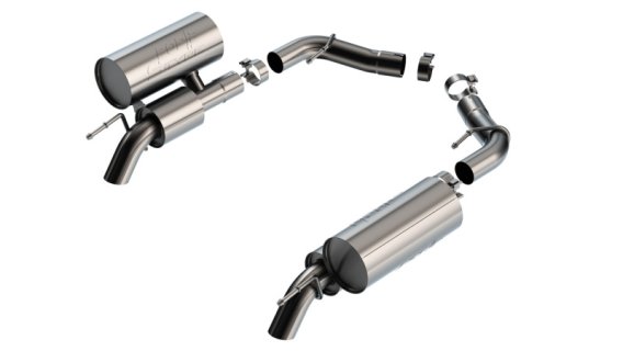BOR Axle Back Kit (no des)