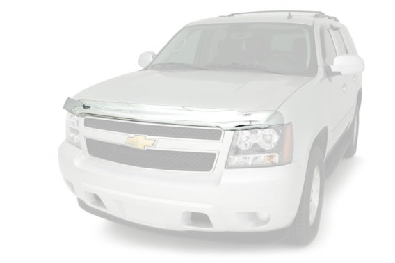 Auto Ventshade 680544 Chrome Hood Shield for 2007-2013 Toyota Tundra, 2008-2022 Sequoia