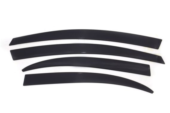Auto Ventshade 894001 Low Profile Dark Smoke Ventvisor Side Window Deflector, 4-Piece Set for 200...