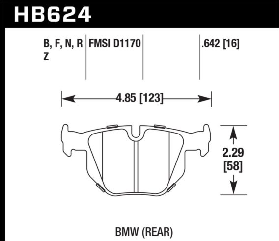 HAWK HPS Brake Pad Sets