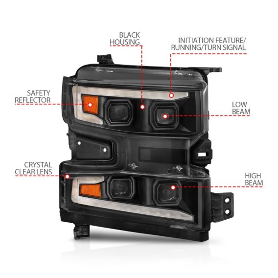 ANZ LED/Projector Headlights
