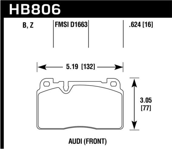 HAWK Ceramic Brake Pad Sets