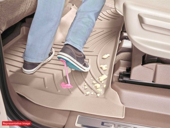 WT 3D FloorMat - Front - Blk