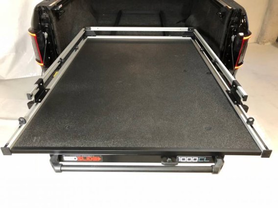 Bedslide Classic 63 Inch x 47 Inch Silver 5.5 Foot Super Shortbed Toyota Tundra/Chevy Suburban an...