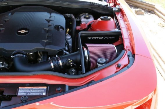2012-15 Camaro V6 Cold Air Intake With Oiled Filter Rotofab
