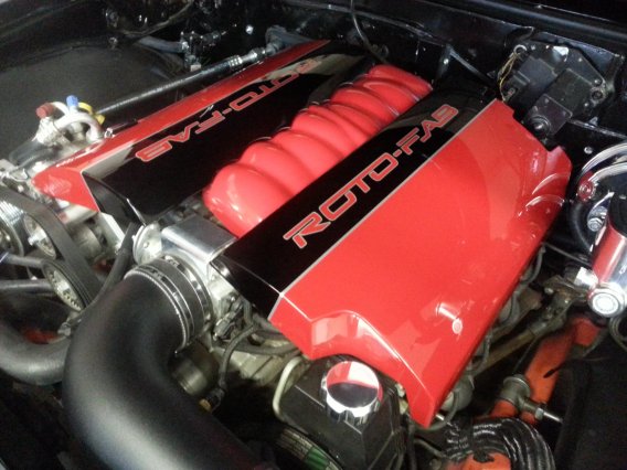 1967-69 Camaro LS Engine Swap With MAF Sensor Block Cold Air Intake 