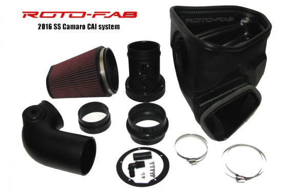 2016-24 Camaro SS Cold Air Intake With Oiled Filter Rotofab