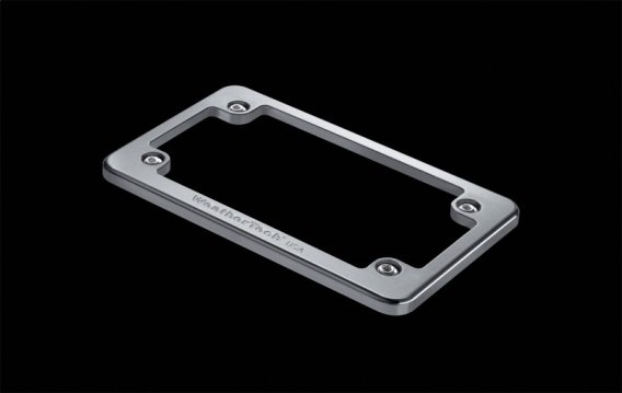 WT License Plate Frame Kits