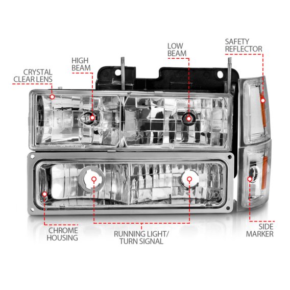 ANZ Crystal Headlights