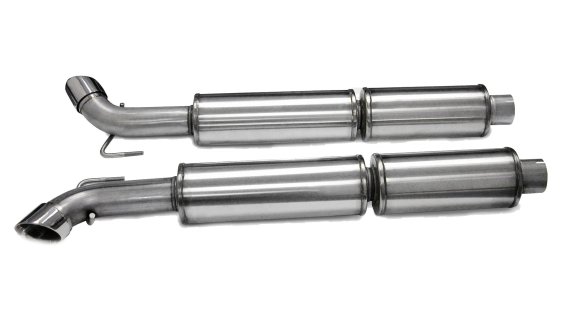 3.0 Inch Cat-Back Sport Dual Side Exit Exhaust 3.0 Inch Polished Tips (3.0 Inch Cat Inlet) 2003-1...