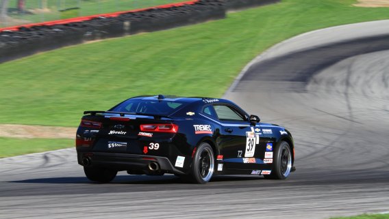 Two Single 4.5 Inch Black Tips Clamps Included Dual Rear Exit For Corsa Camaro SS Exhaust Only St...