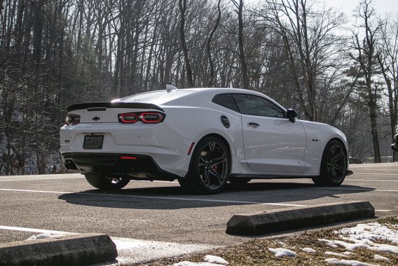 2.75 Inch Axle-Back Exhaust with Dual Mode NPP; Dual Rear Exit with Twin 4.0 Inch Pro Series Tips...