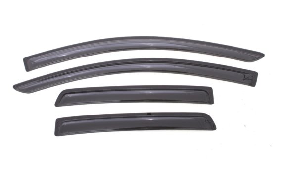 Auto Ventshade 94281 Original Ventvisor Side Window Deflector Dark Smoke, 4-Piece Set for 2007-20...