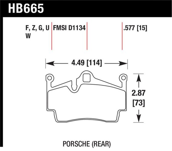 HAWK Ceramic Brake Pad Sets