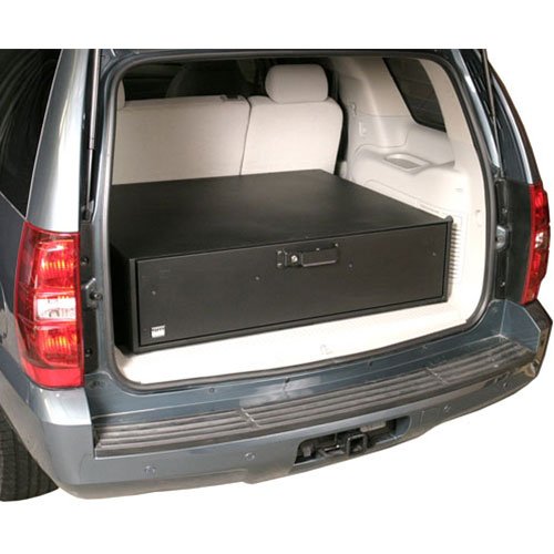 Tactical Gear SUV Security Drawer Universal Midsize Black Tuffy Security Products