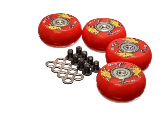 ES Creeper Wheels - Red