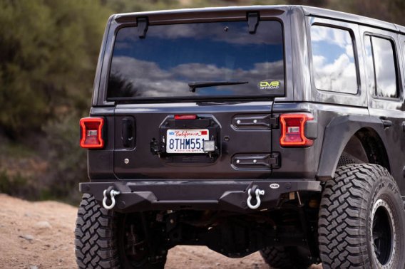 DV8 Spare Tire Delete Kit