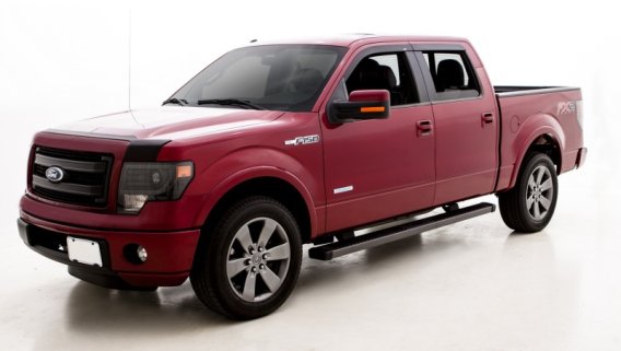 Auto Ventshade 56017022 Matte Finish Combo Kit for 2011-2016 Ford F-250, F-350 Super Duty SuperCr...