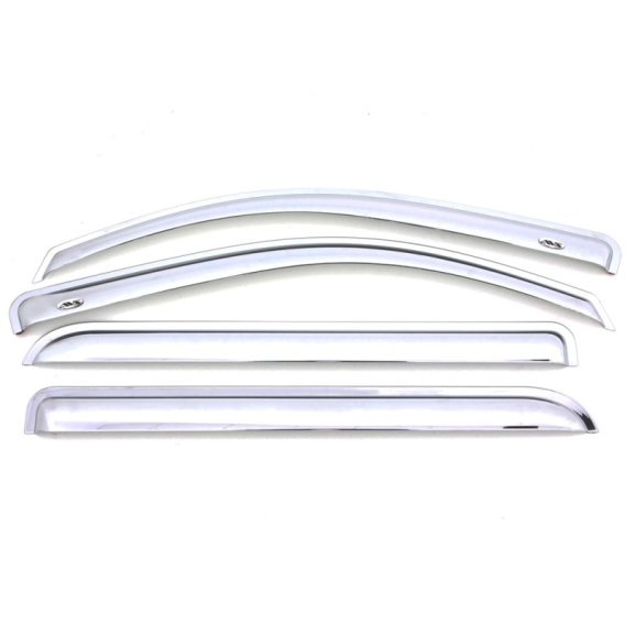 Auto Ventshade 684446 Chrome Ventvisor Side Window Deflector, 4-Piece Set 2013-2022 Buick Encore ...
