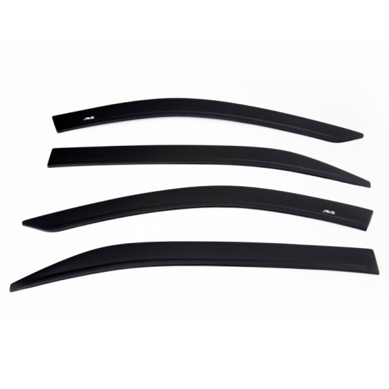 Auto Ventshade 894086 Low Profile Dark Smoke Ventvisor Side Window Deflector, 4-Piece Set for 19-...