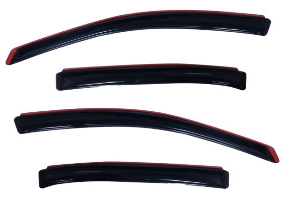 Auto Ventshade 194194 In-Channel Ventvisor Side Window Deflector, 4-Piece Set for 2010-2018 Ford ...