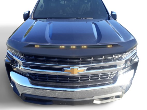 Auto Ventshade 753168 Aeroskin LightShield Hood Protector for 2019-2021 Chevrolet Silverado 1500;...