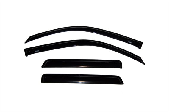 Auto Ventshade 94733 Original Ventvisor Side Window Deflector Dark Smoke, 4-Piece Set for 2002-20...