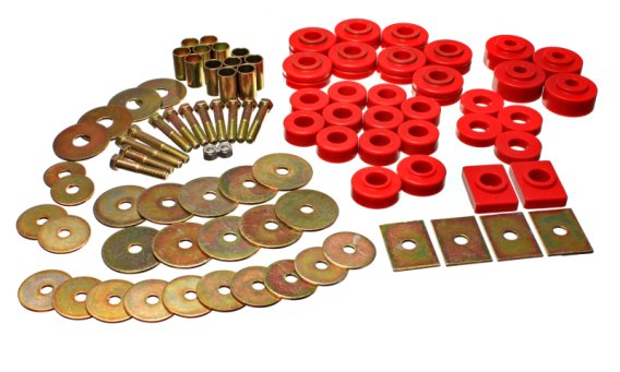 ES Body Mounts - Red