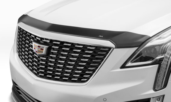Auto Ventshade 322133 Aeroskin Flush Mount Dark Smoke Hood Protector for 2017-2022 Cadillac XT5