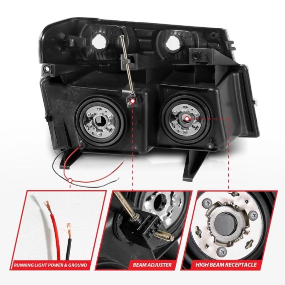 ANZ Crystal Headlights