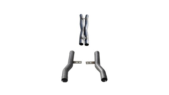 2.75 Inch Resonator Delete 15-18 Challenger/Chrysler 300 6.4L 2.75 Inch 3.5 Inch Kit Corsa Perfor...