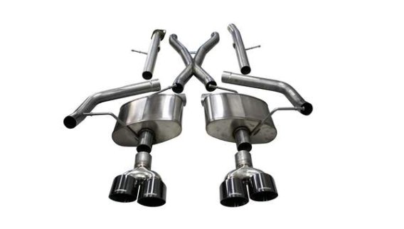 Grand Cherokee Cat Back Exhaust 2.75 Inch For 12-20 Jeep Grand Cherokee Rear Exit with Twin 4.5 I...