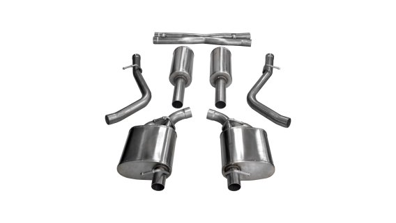 2.5 Inch Cat-Back Dual Rear Exit 15-24 Dodge Challenger Corsa Performance