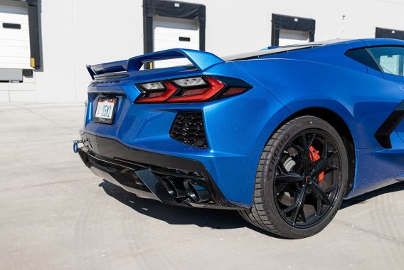 3.0 Inch Cat-Back 4 Valve Dual Rear Exit NPP Exhaust System with 4.5 Inch Polished Pro-Series Tip...