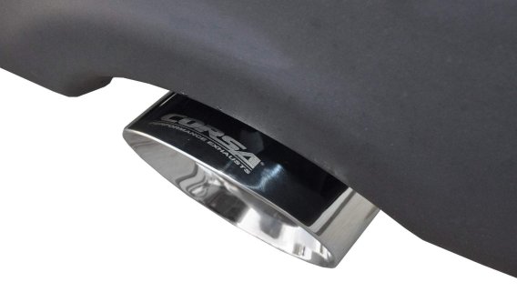 3 Inch Cat-Back Exhaust 4 Inch Black Pro-Series Slash Cut Twin Tip 09-23 RAM 1500 140.5 Inch Whee...