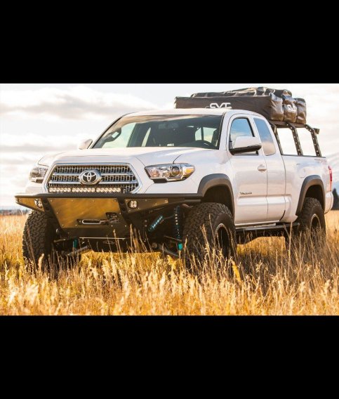 2016 and Up Toyota Tacoma Baja 2.0 Front Bumper with Winch Mount All Pro Off Road