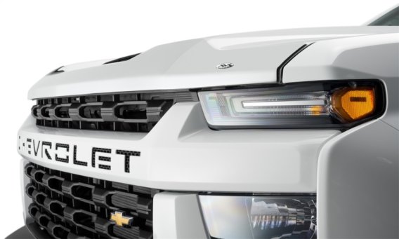 Auto Ventshade 622187 Aeroskin Flush Mount Chrome Hood Protector for 2020-2024 Chevrolet Silverad...