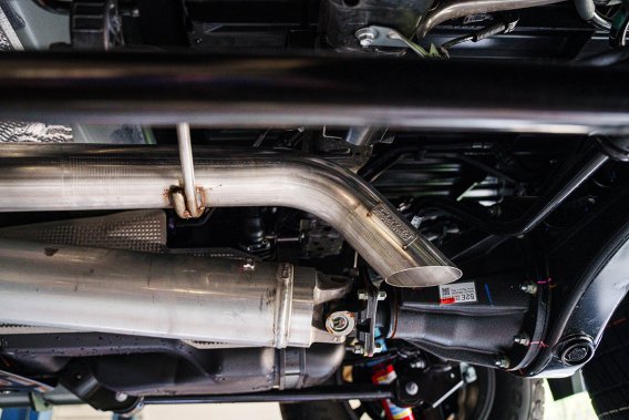 3 Inch Sport Cat-Back Exhaust, Custom Tuned Muffler, Trail Ready Exhaust Dump 24-25 Toyota Tacoma...