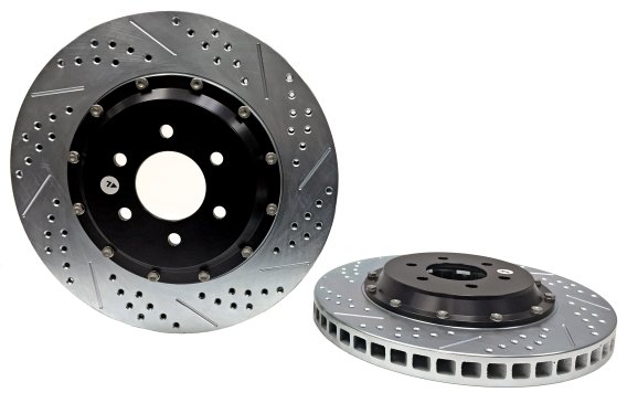 Eradispeed Plus Disc Brake Rotors Front 03-10 Dodge Viper Baer Brakes