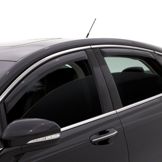 Auto Ventshade 194194 In-Channel Ventvisor Side Window Deflector, 4-Piece Set for 2010-2018 Ford ...
