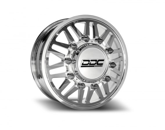 Dually Wheels Aftermath Polished 20X8.25 10X225 Super Duty/RAM Dually Wheel Kit F-450 05-10 F-450...