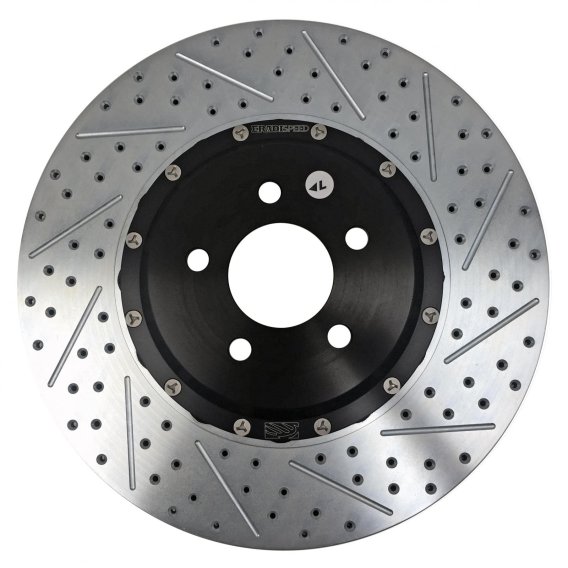 Brake Rotor 15 Inch Front 15-16 Mustang GT PP EradiSpeed+ Rotor Upgrade BAER Brakes