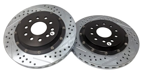 Eradispeed Plus Disc Brake Rotors Front 88-96 Chevy Corvette Z51 (W/13 Inch OE Front Rotors) Baer...