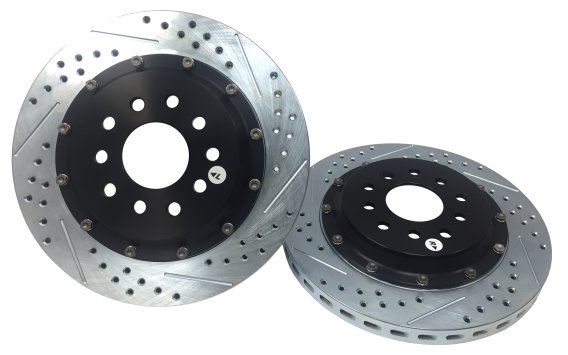 Eradispeed Plus Disc Brake Rotors Front 88-96 Chevy Corvette Z51 (W/13 Inch OE Front Rotors) Baer...