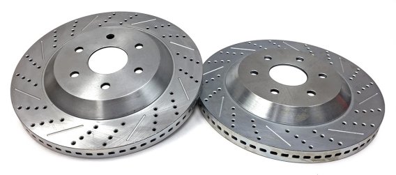 Brake Rotor 15 Inch Front 05-14 GM 1/2 Ton Pickup EradiSpeed1 Rotor Upgrade BAER Brakes