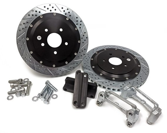 Brake Rotor 14 Inch Rear 05-13 Corvette Z51/Cadillac XLRV EradiSpeed1 Rotor Upgrade BAER Brakes