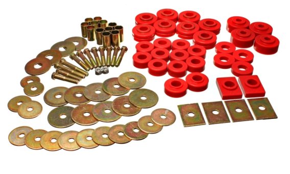 ES Body Mounts - Red