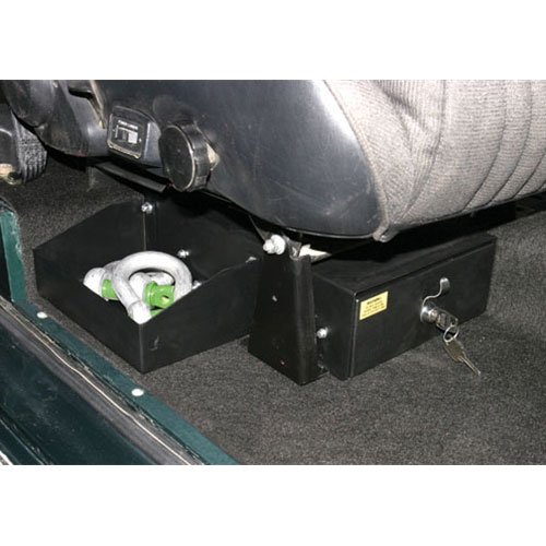 Front Passenger Side Underseat Drawer - 66-77 Bronco Black Tuffy Security Products
