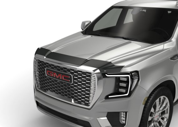 Auto Ventshade 377184 Aeroskin Matte Black Flush Mount Hood Protector for 21-22 GMC Yukon/Yukon X...